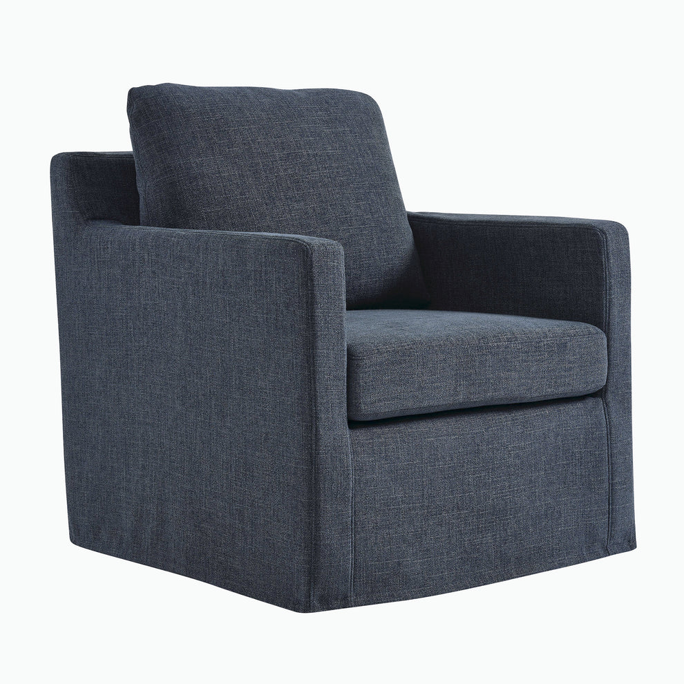 Serene Fabric Slipcovered Swivel Armchair by Modway | Armchairs | Modishstore - 28