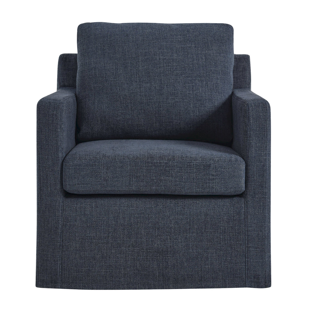 Serene Fabric Slipcovered Swivel Armchair by Modway | Armchairs | Modishstore - 31