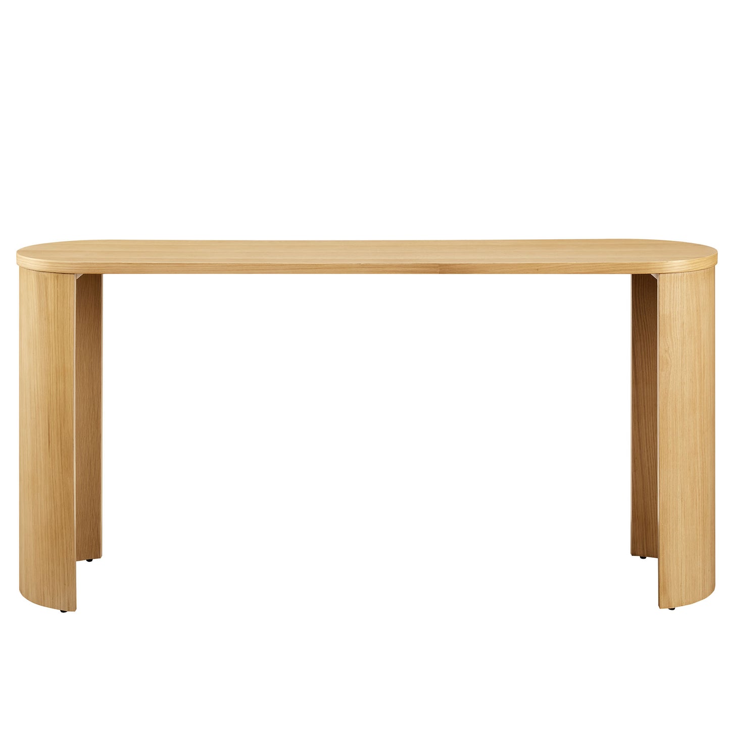 Aspect Oval Wood Entryway Console Table by Modway | Console Tables | Modishstore - 5
