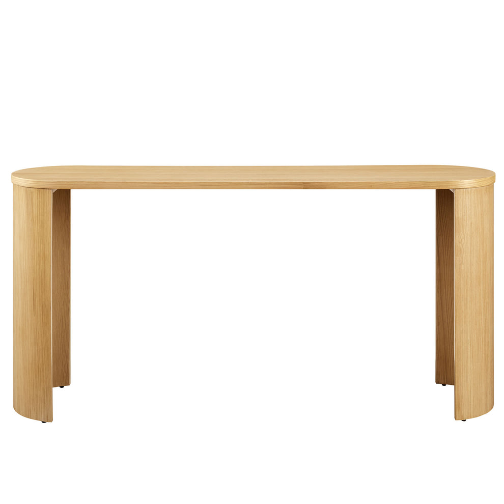 Aspect Oval Wood Entryway Console Table by Modway | Console Tables | Modishstore - 5