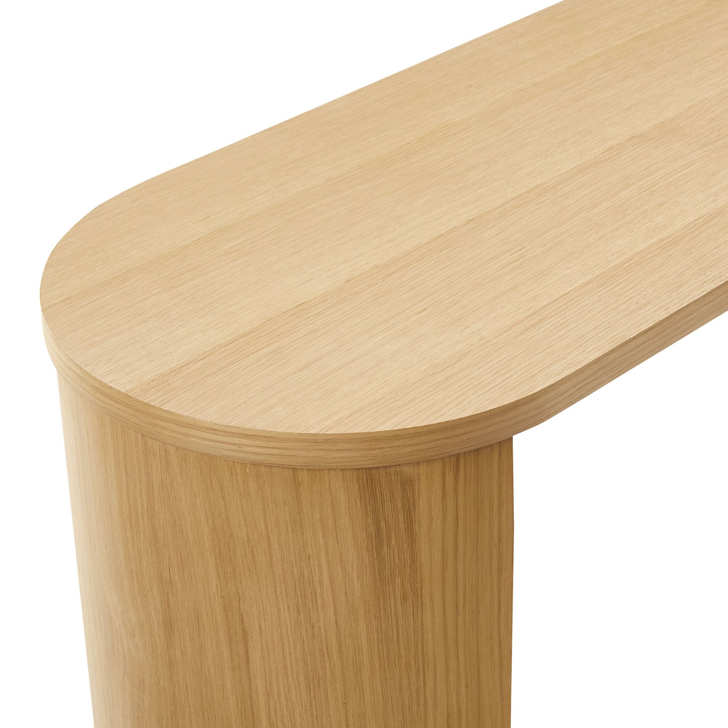 Aspect Oval Wood Entryway Console Table by Modway | Console Tables | Modishstore - 7