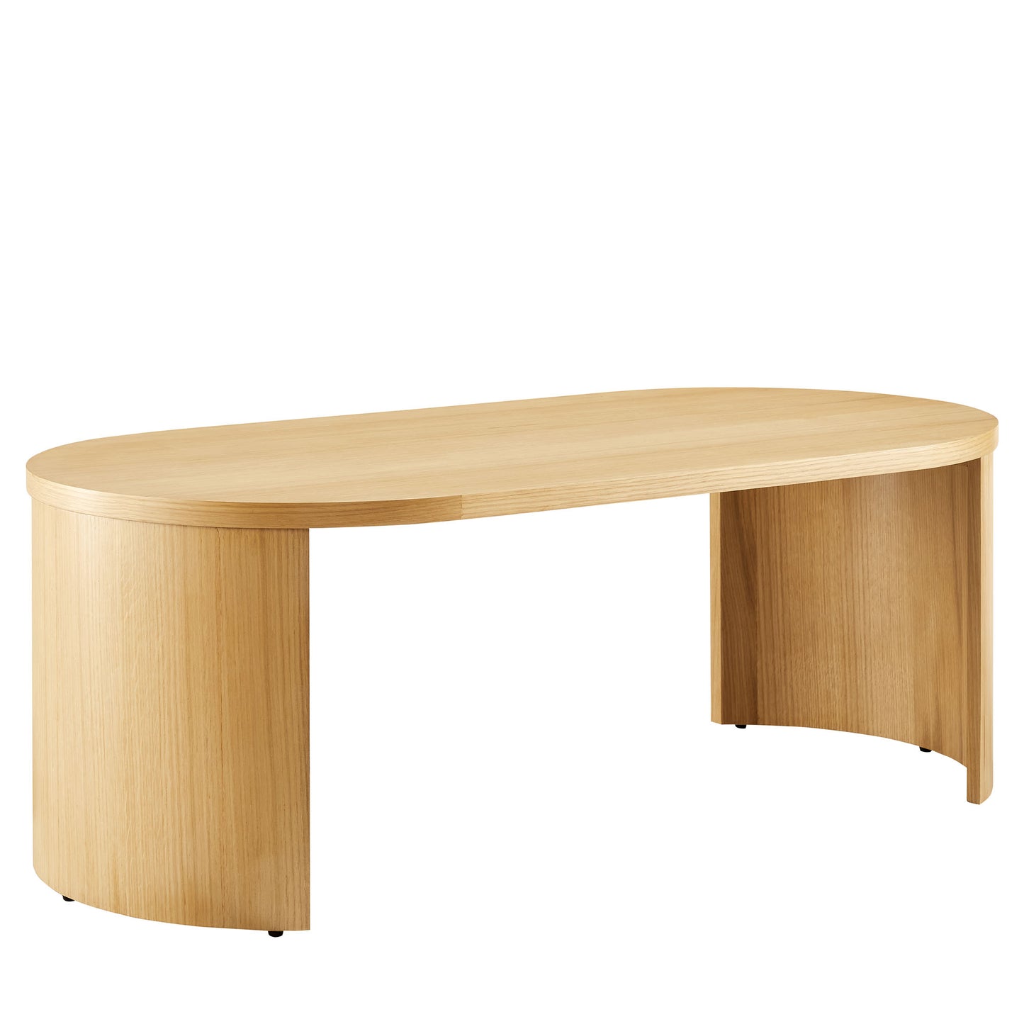 Aspect Oval Wood Coffee Table by Modway | Coffee Tables | Modishstore - 2