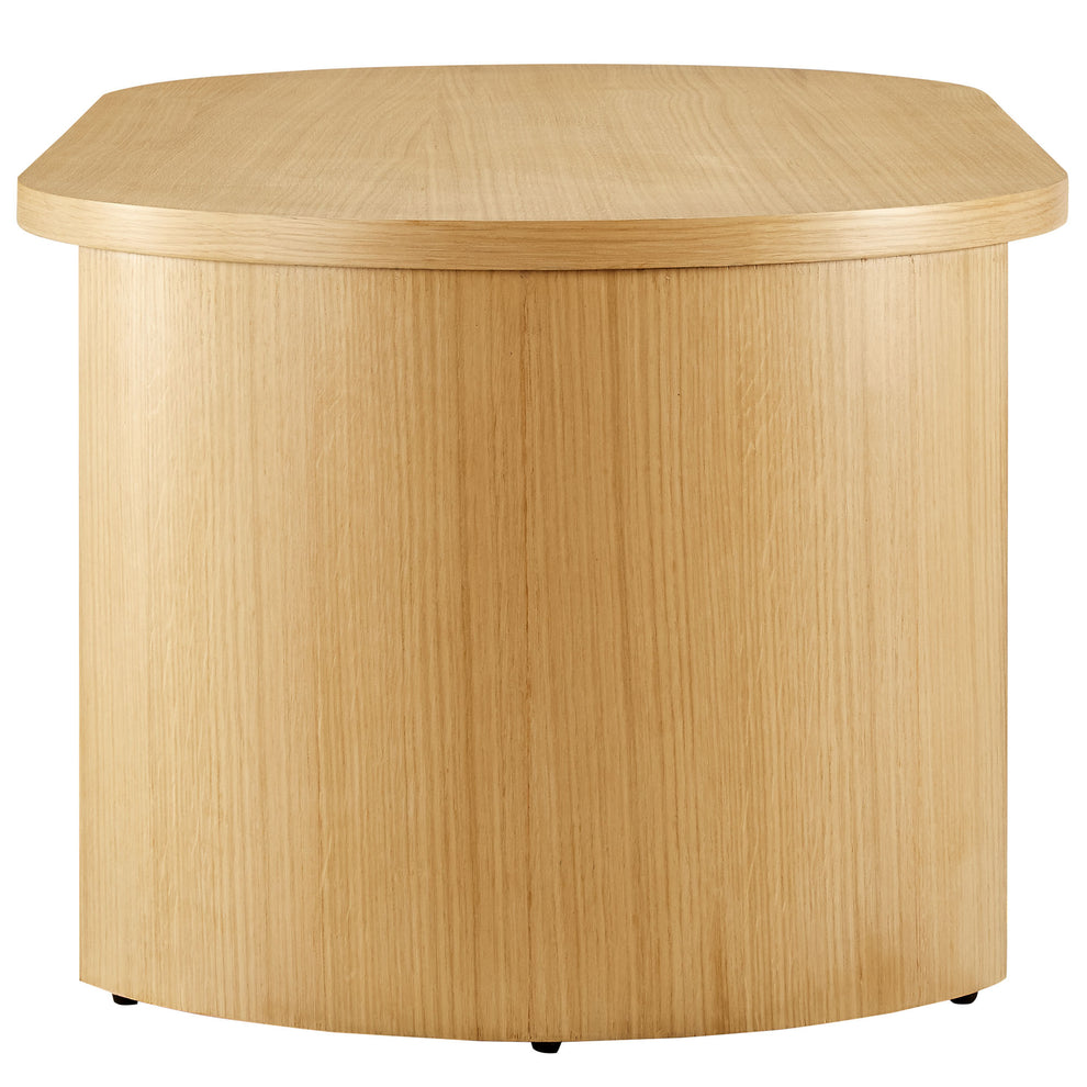 Aspect Oval Wood Coffee Table by Modway | Coffee Tables | Modishstore - 4