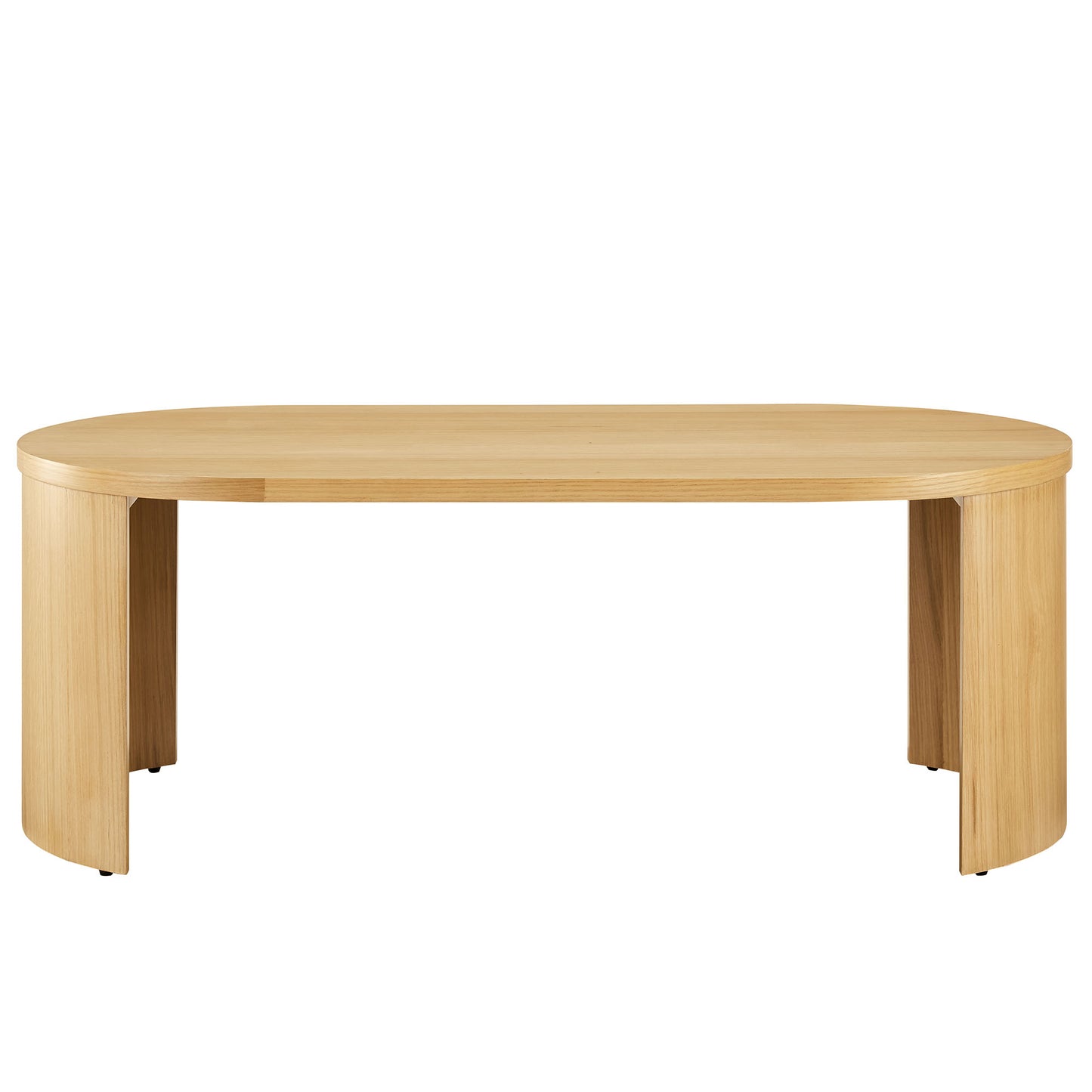Aspect Oval Wood Coffee Table by Modway | Coffee Tables | Modishstore - 5