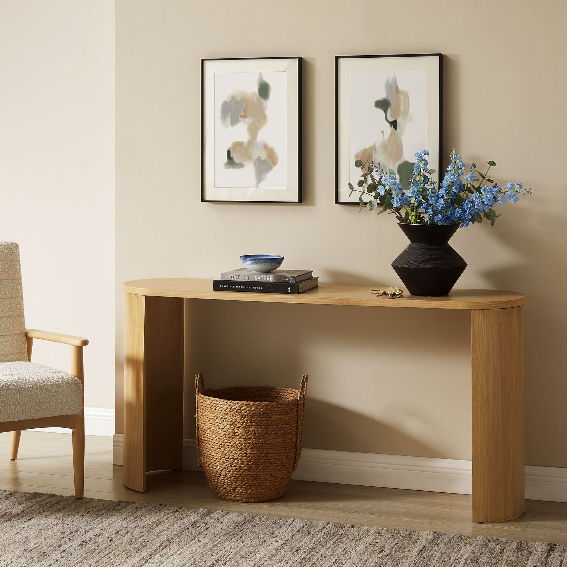 Aspect Oval Wood Coffee Table by Modway | Coffee Tables | Modishstore - 1