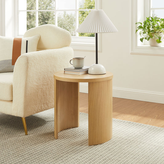 Aspect Round Wood End Table by Modway | End Tables | Modishstore - 1