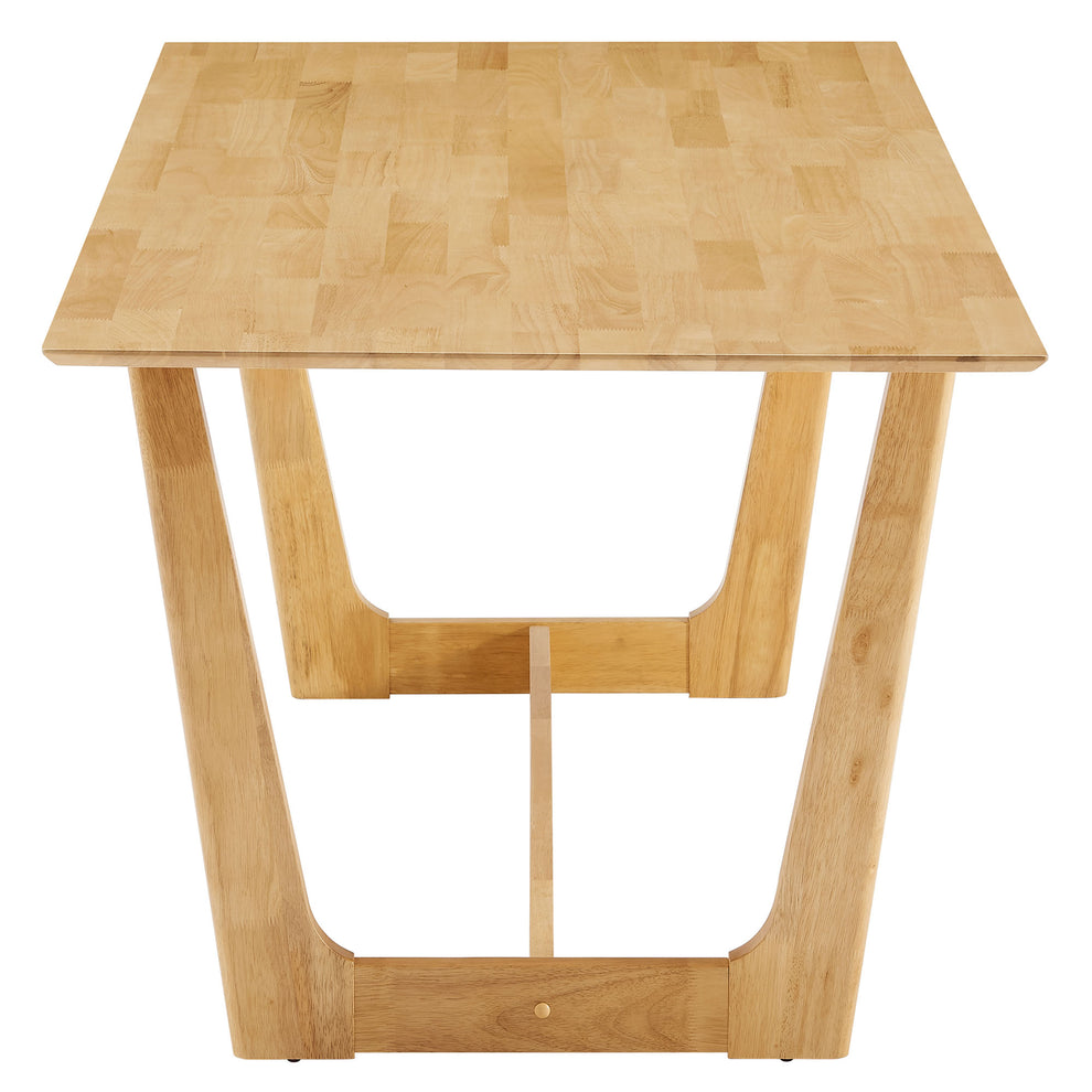 Solara 71" Rectangle Wood Dining Table by Modway | Dining Tables | Modishstore - 3