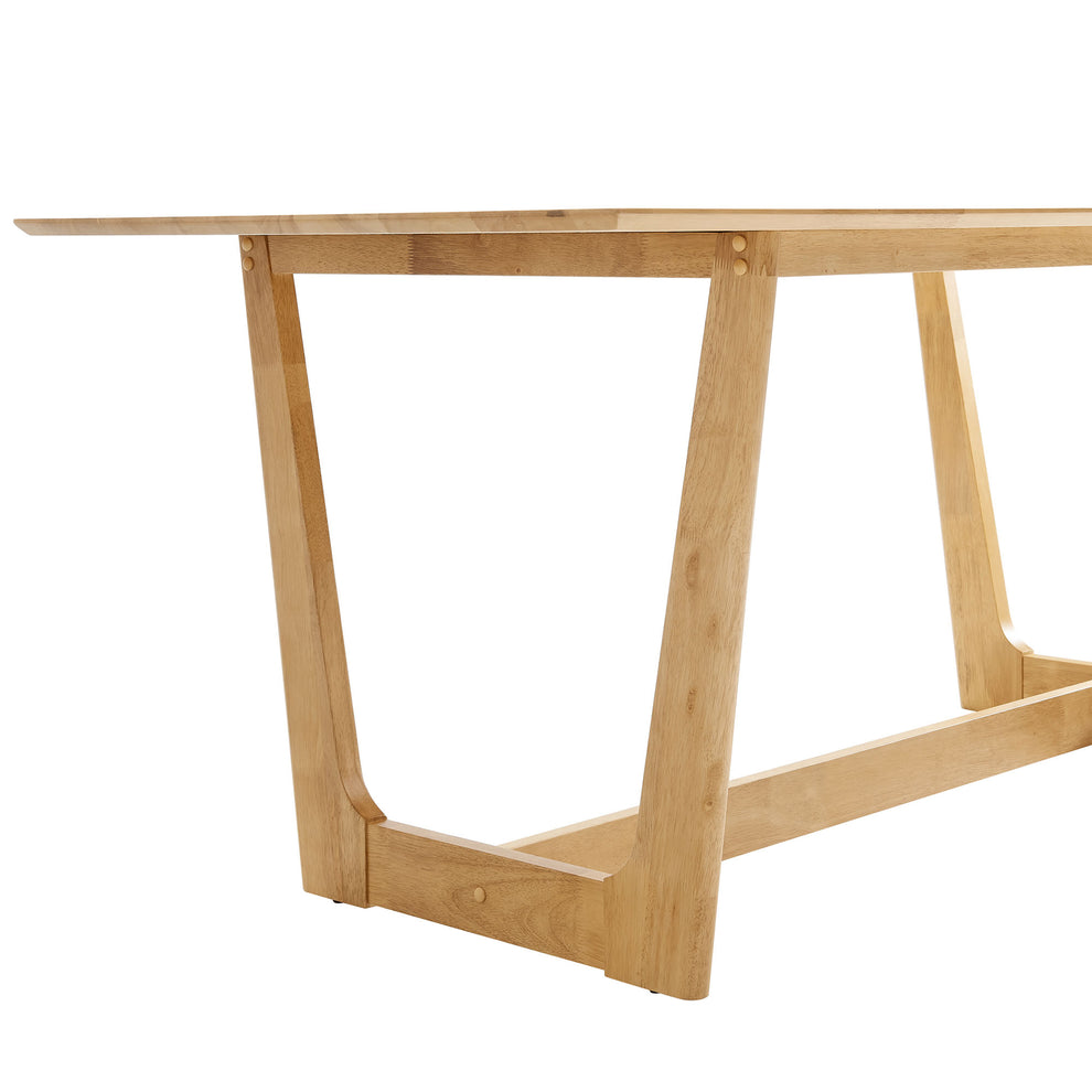 Solara 71" Rectangle Wood Dining Table by Modway | Dining Tables | Modishstore - 6
