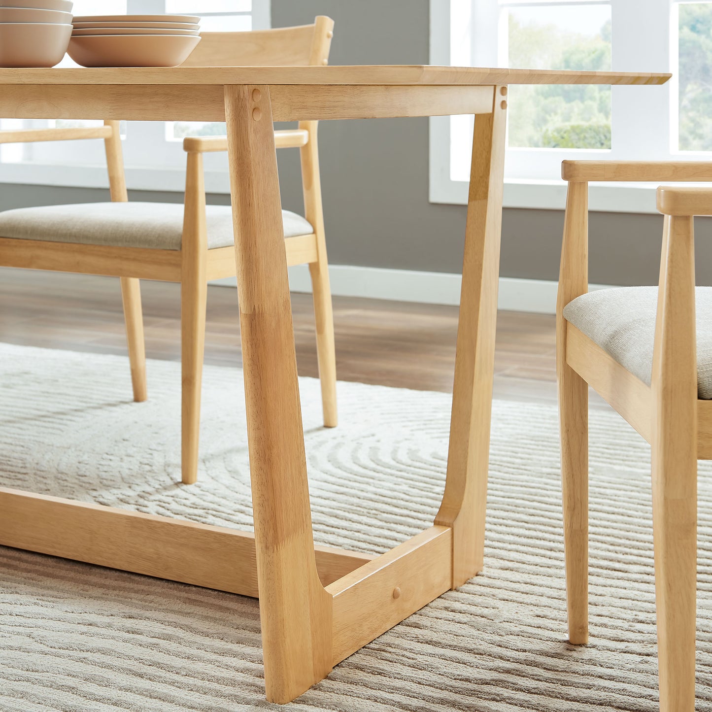 Solara 71" Rectangle Wood Dining Table by Modway | Dining Tables | Modishstore - 7