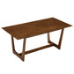 Solara 71" Rectangle Wood Dining Table by Modway | Dining Tables | Modishstore - 12