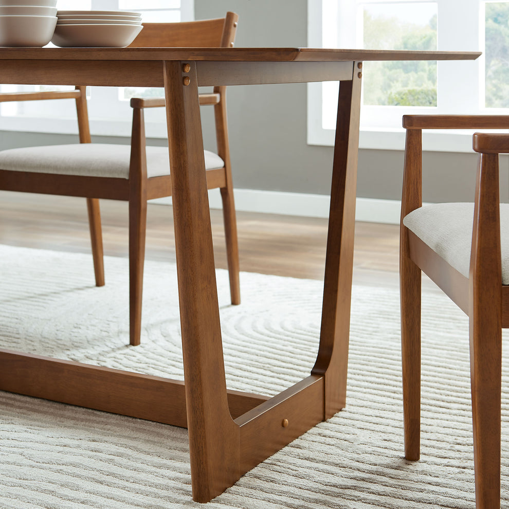 Solara 71" Rectangle Wood Dining Table by Modway | Dining Tables | Modishstore - 15