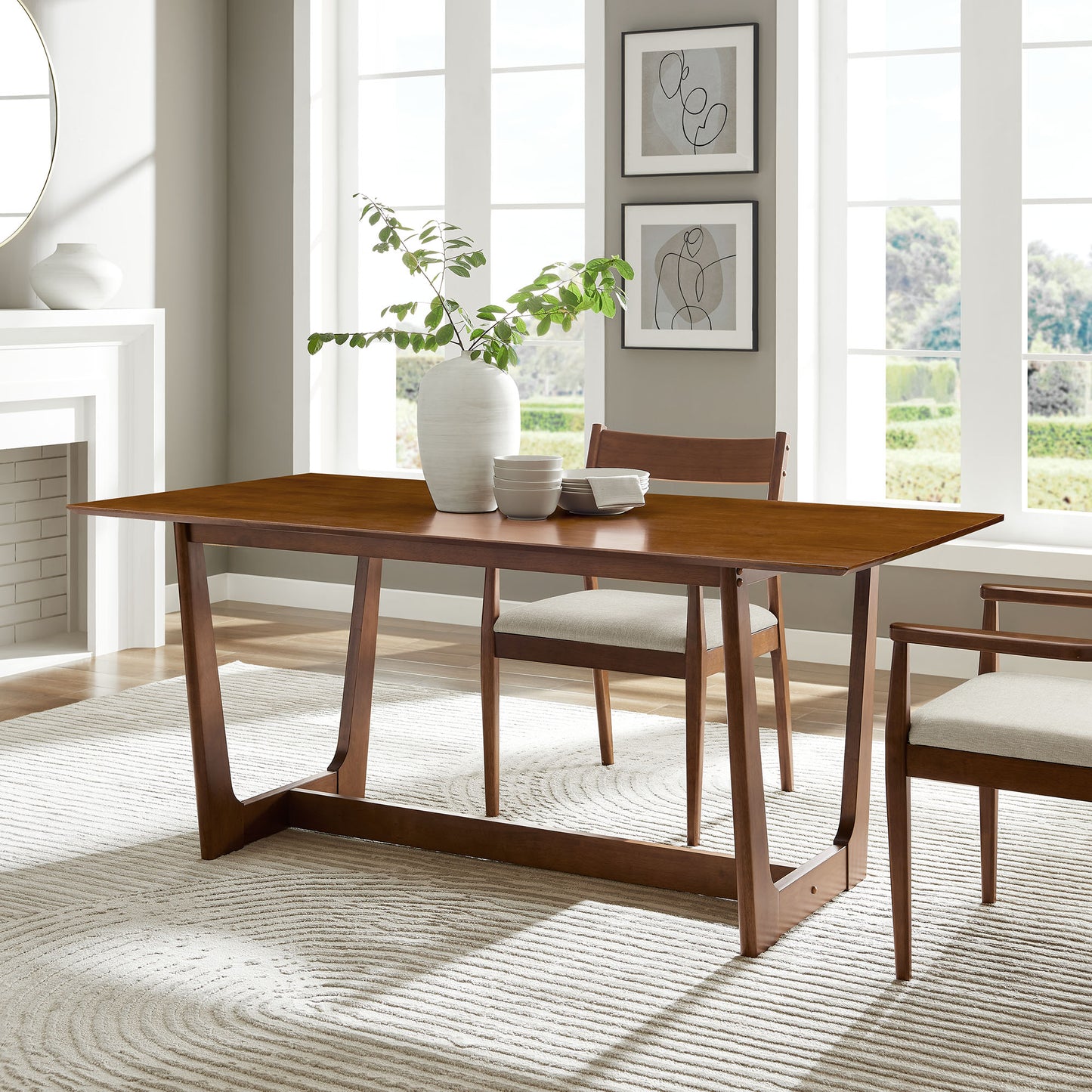 Solara 71" Rectangle Wood Dining Table by Modway | Dining Tables | Modishstore - 16