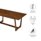Solara 71" Rectangle Wood Dining Table by Modway | Dining Tables | Modishstore - 17