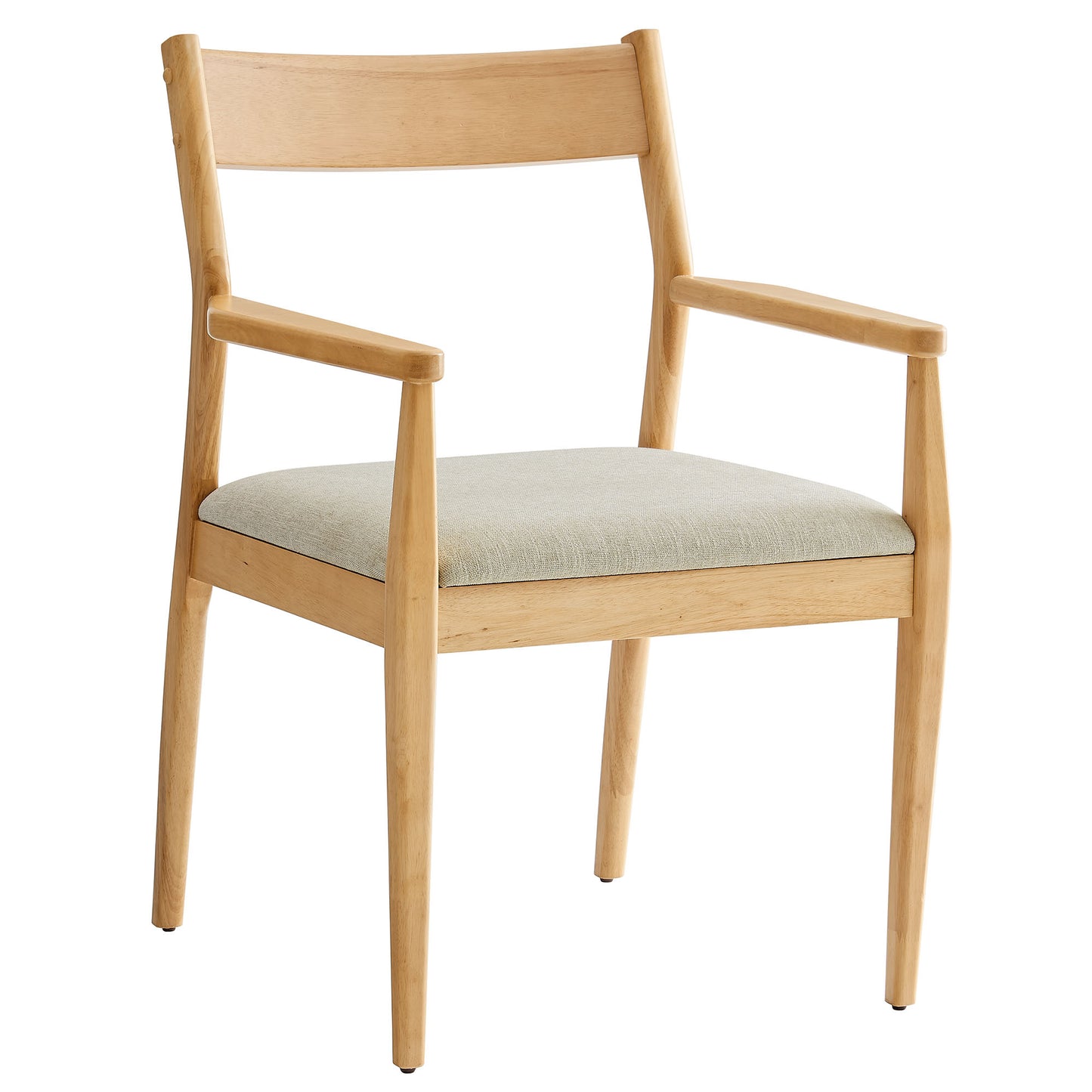Solara Fabric Wood Dining Armchairs Set of 2 by Modway | Dining Chairs | Modishstore - 3
