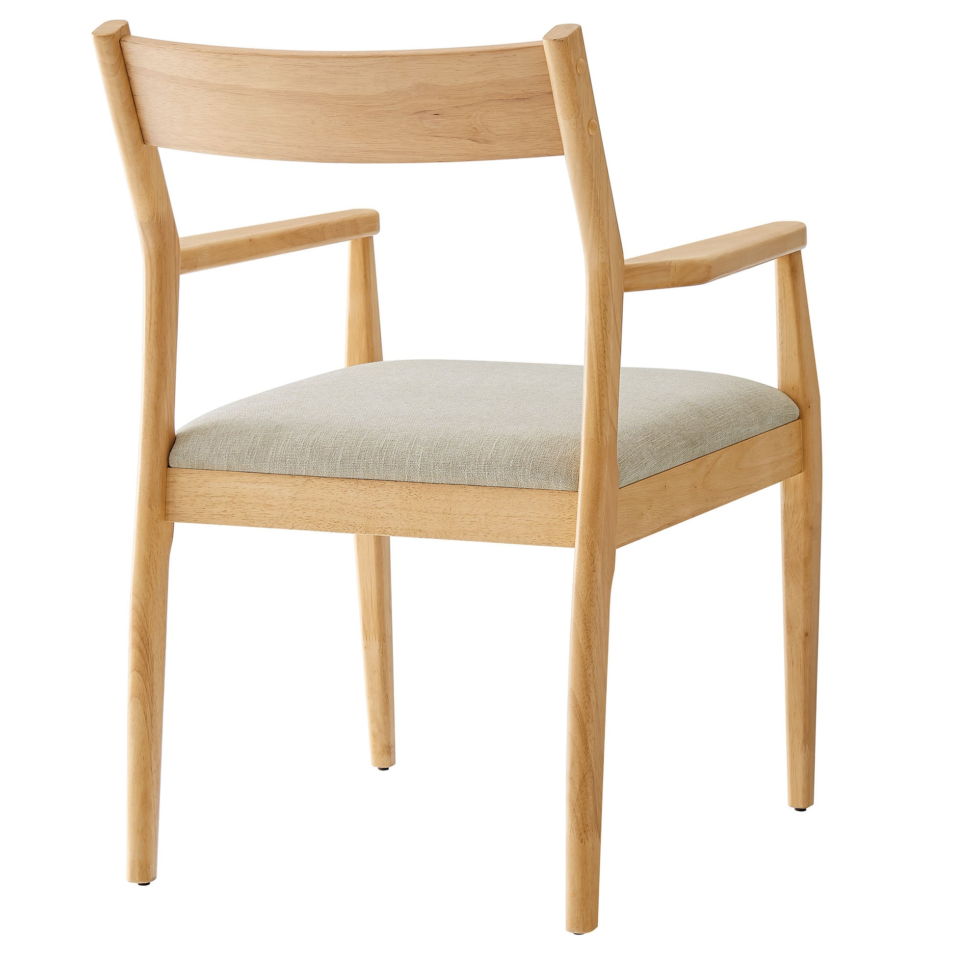 Solara Fabric Wood Dining Armchairs Set of 2 by Modway | Dining Chairs | Modishstore - 5