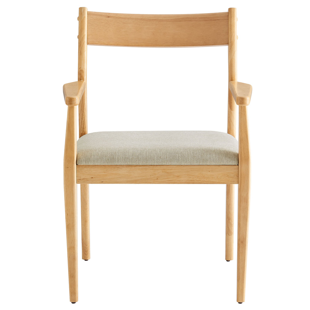 Solara Fabric Wood Dining Armchairs Set of 2 by Modway | Dining Chairs | Modishstore - 6