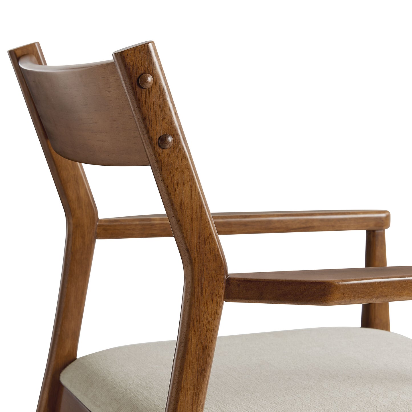 Solara Fabric Wood Dining Armchairs Set of 2 by Modway | Dining Chairs | Modishstore - 16