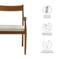 Solara Fabric Wood Dining Armchairs Set of 2 by Modway | Dining Chairs | Modishstore - 19