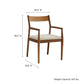 Solara Fabric Wood Dining Armchairs Set of 2 by Modway | Dining Chairs | Modishstore - 20