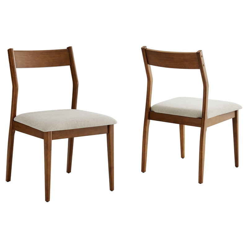 Solara Fabric Wood Dining Side Chairs Set of 2 by Modway | Dining Chairs | Modishstore - 11