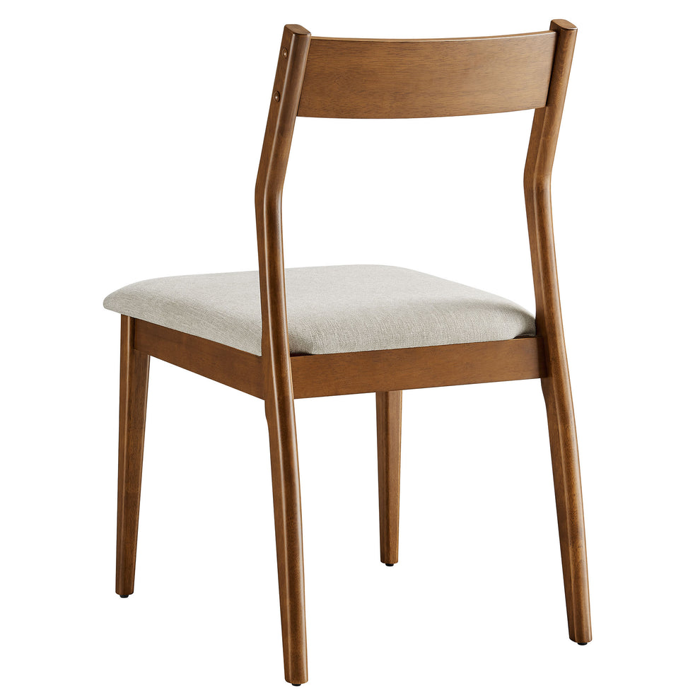 Solara Fabric Wood Dining Side Chairs Set of 2 by Modway | Dining Chairs | Modishstore - 14