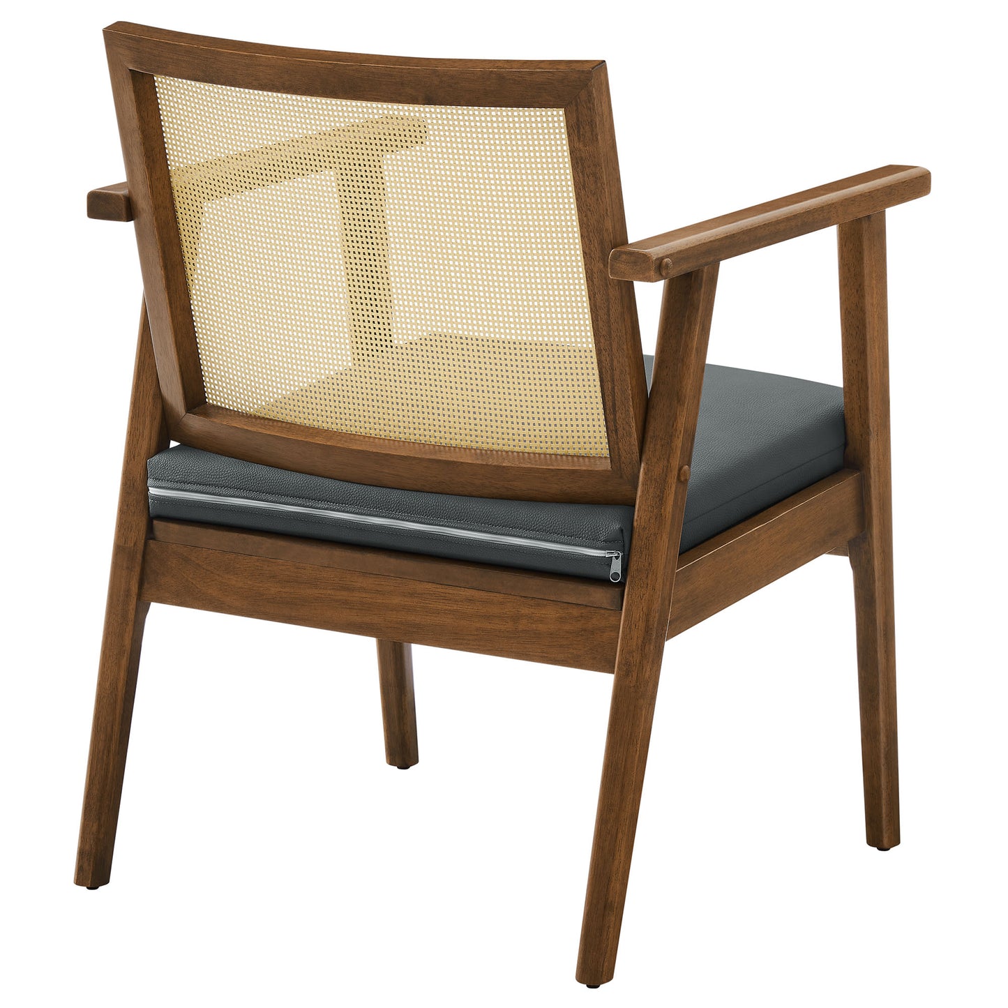 Thera Vegan Leather and Cane Accent Armchairs Set of 2 by Modway | Sofa Set | Modishstore - 5