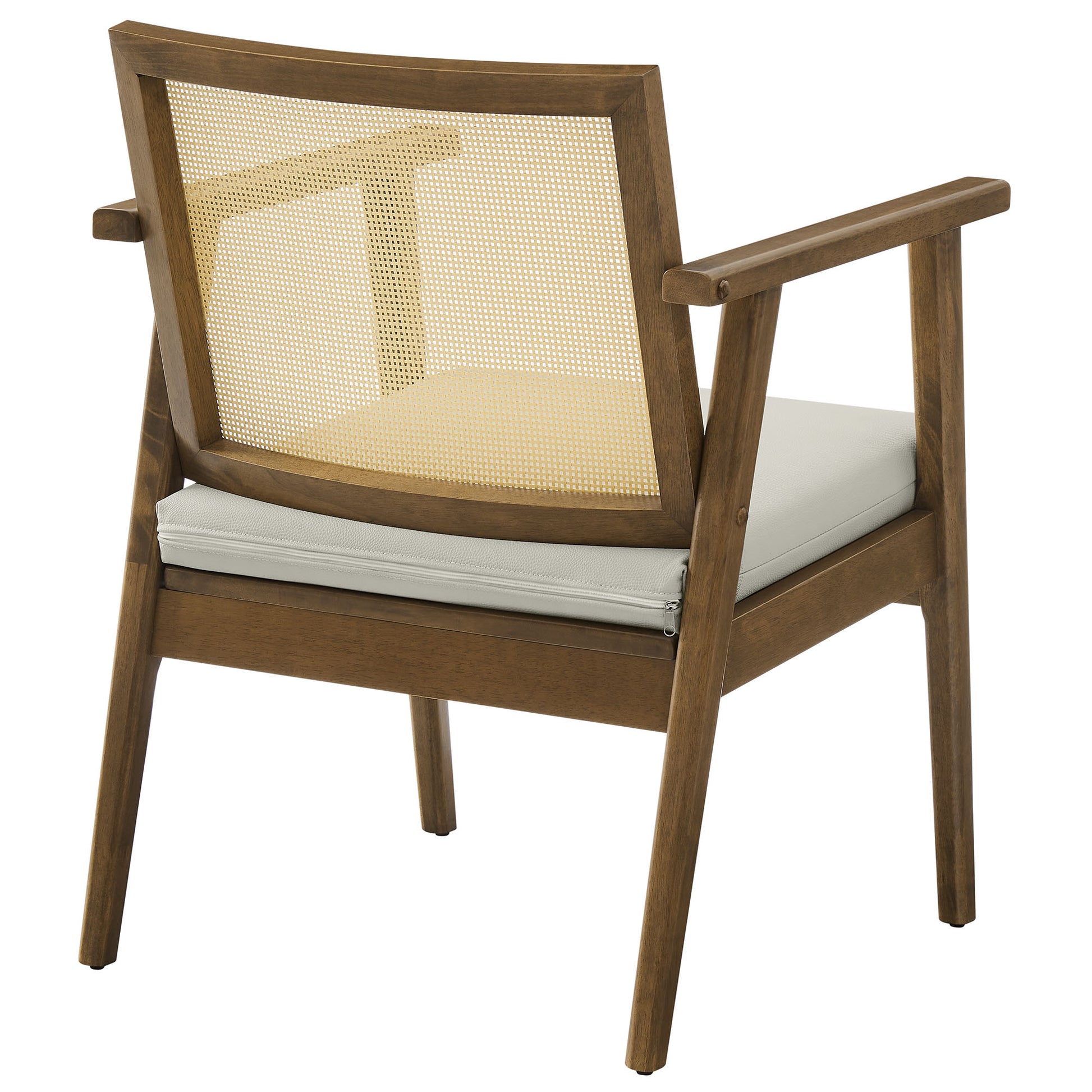 Thera Vegan Leather and Cane Accent Armchairs Set of 2 by Modway | Sofa Set | Modishstore - 14