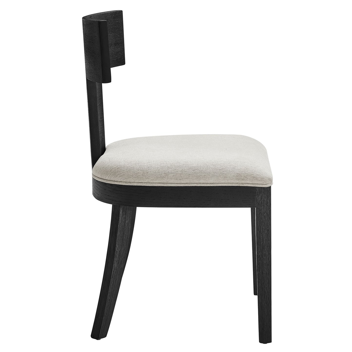 Peregrine Wood and Fabric Upholstered Dining Chairs Set of 2 by Modway | Dining Chairs | Modishstore - 4