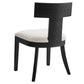 Peregrine Wood and Fabric Upholstered Dining Chairs Set of 2 by Modway | Dining Chairs | Modishstore - 5