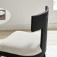 Peregrine Wood and Fabric Upholstered Dining Chairs Set of 2 by Modway | Dining Chairs | Modishstore - 8