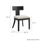 Peregrine Wood and Fabric Upholstered Dining Chairs Set of 2 by Modway | Dining Chairs | Modishstore - 10