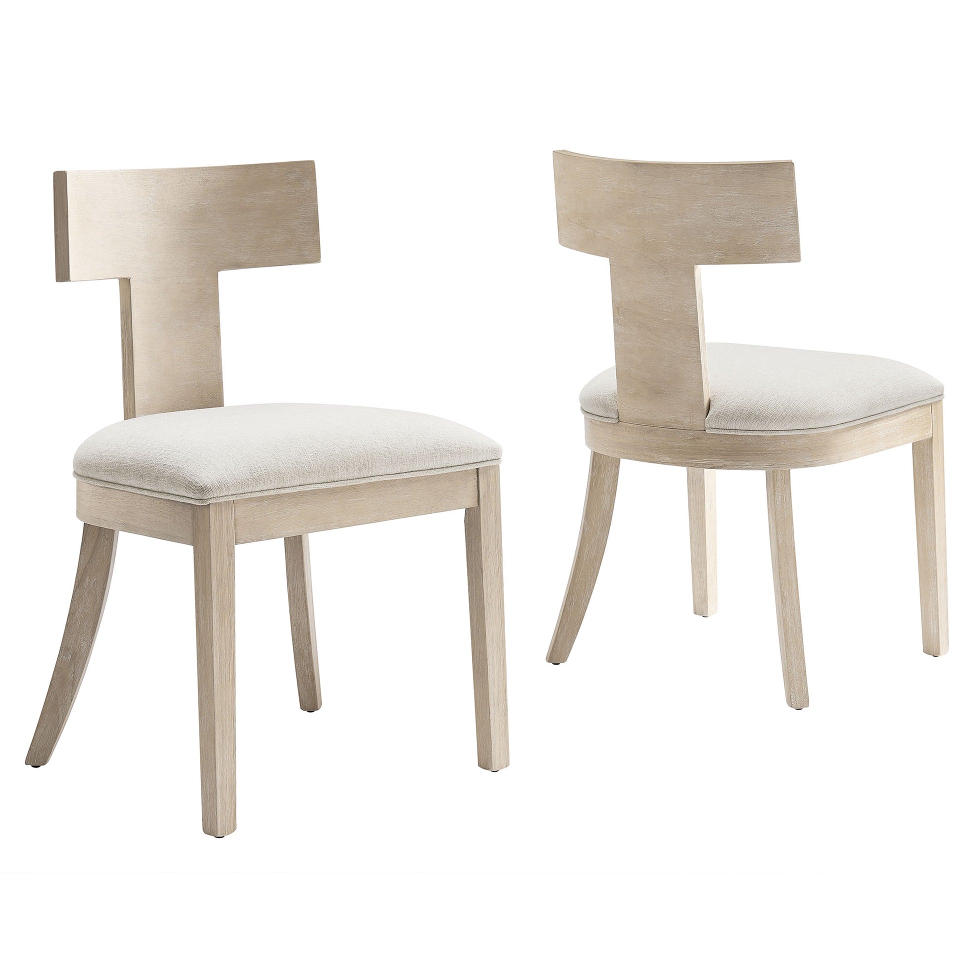 Peregrine Wood and Fabric Upholstered Dining Chairs Set of 2 by Modway | Dining Chairs | Modishstore - 11
