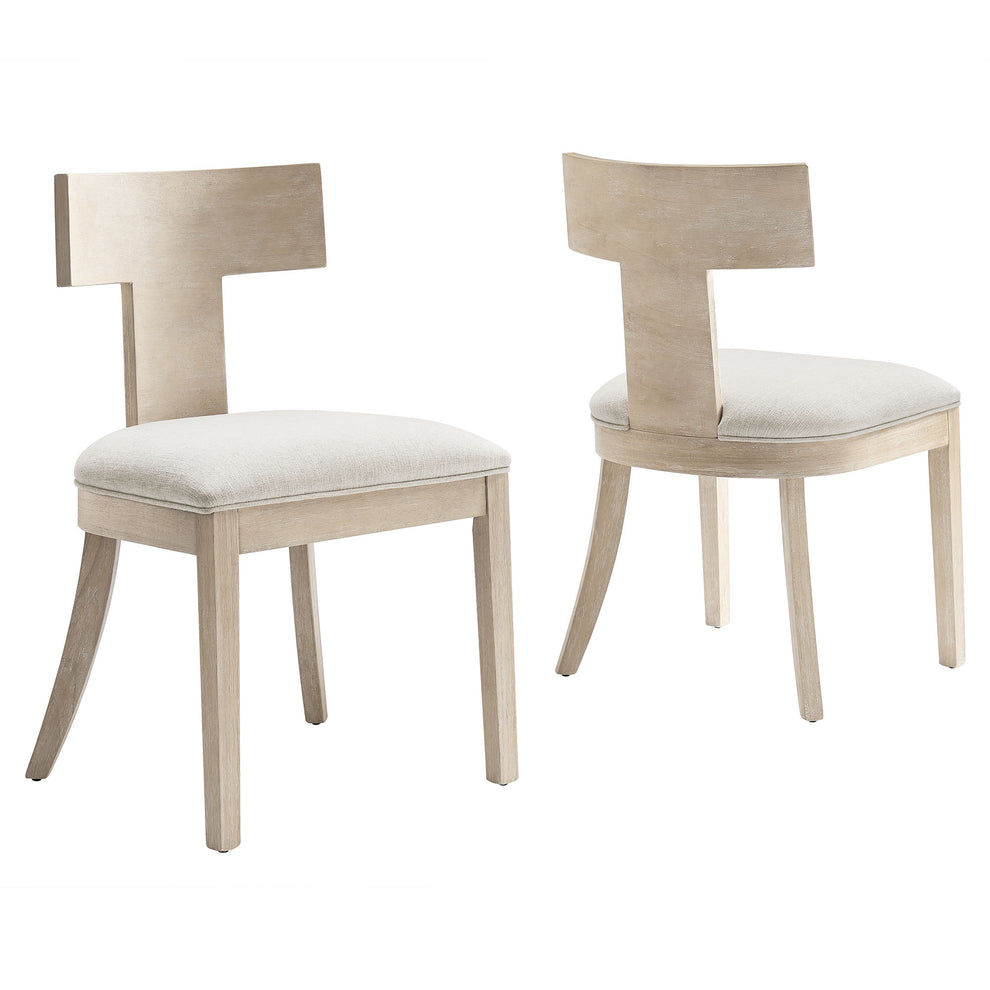 Peregrine Wood and Fabric Upholstered Dining Chairs Set of 2 by Modway | Dining Chairs | Modishstore - 11