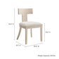 Peregrine Wood and Fabric Upholstered Dining Chairs Set of 2 by Modway | Dining Chairs | Modishstore - 20