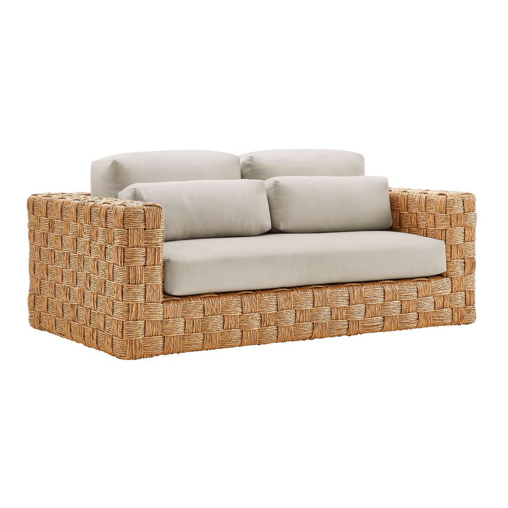 Thames Outdoor Patio Wicker Outdoor Patio Rattan Loveseat by Modway | Loveseats | Modishstore - 2