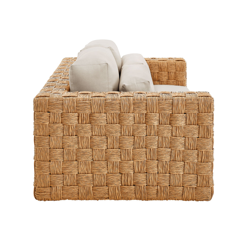 Thames Outdoor Patio Wicker Outdoor Patio Rattan Loveseat by Modway | Loveseats | Modishstore - 3