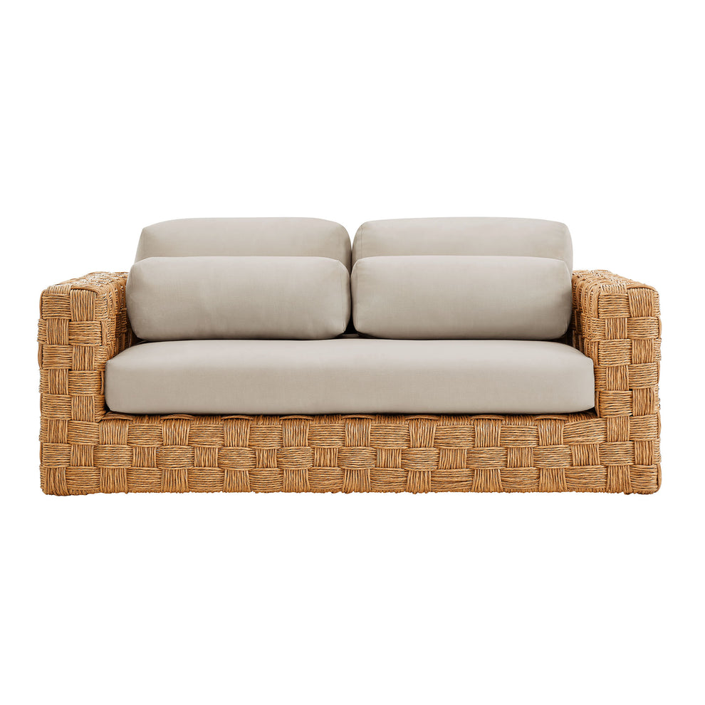 Thames Outdoor Patio Wicker Outdoor Patio Rattan Loveseat by Modway | Loveseats | Modishstore - 5