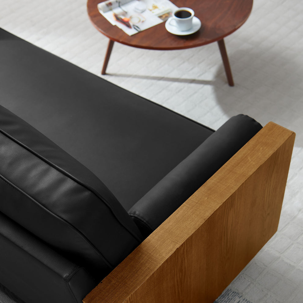Kellan Vegan Leather Sofa by Modway | Sofas | Modishstore - 7