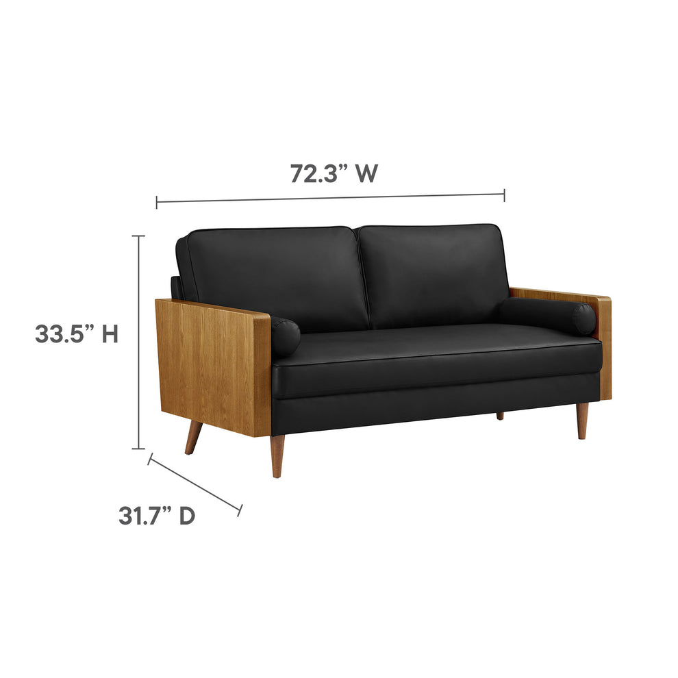 Kellan Vegan Leather Sofa by Modway | Sofas | Modishstore - 9