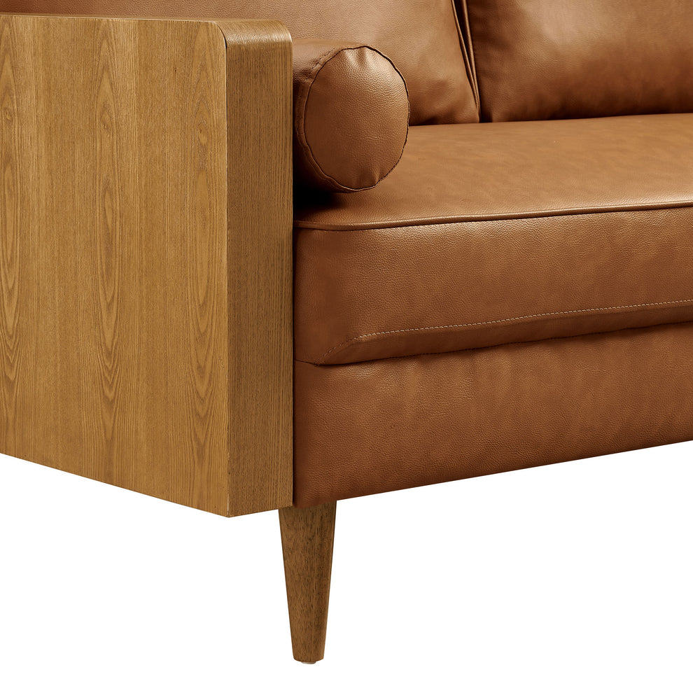 Kellan Vegan Leather Sofa by Modway | Sofas | Modishstore - 14