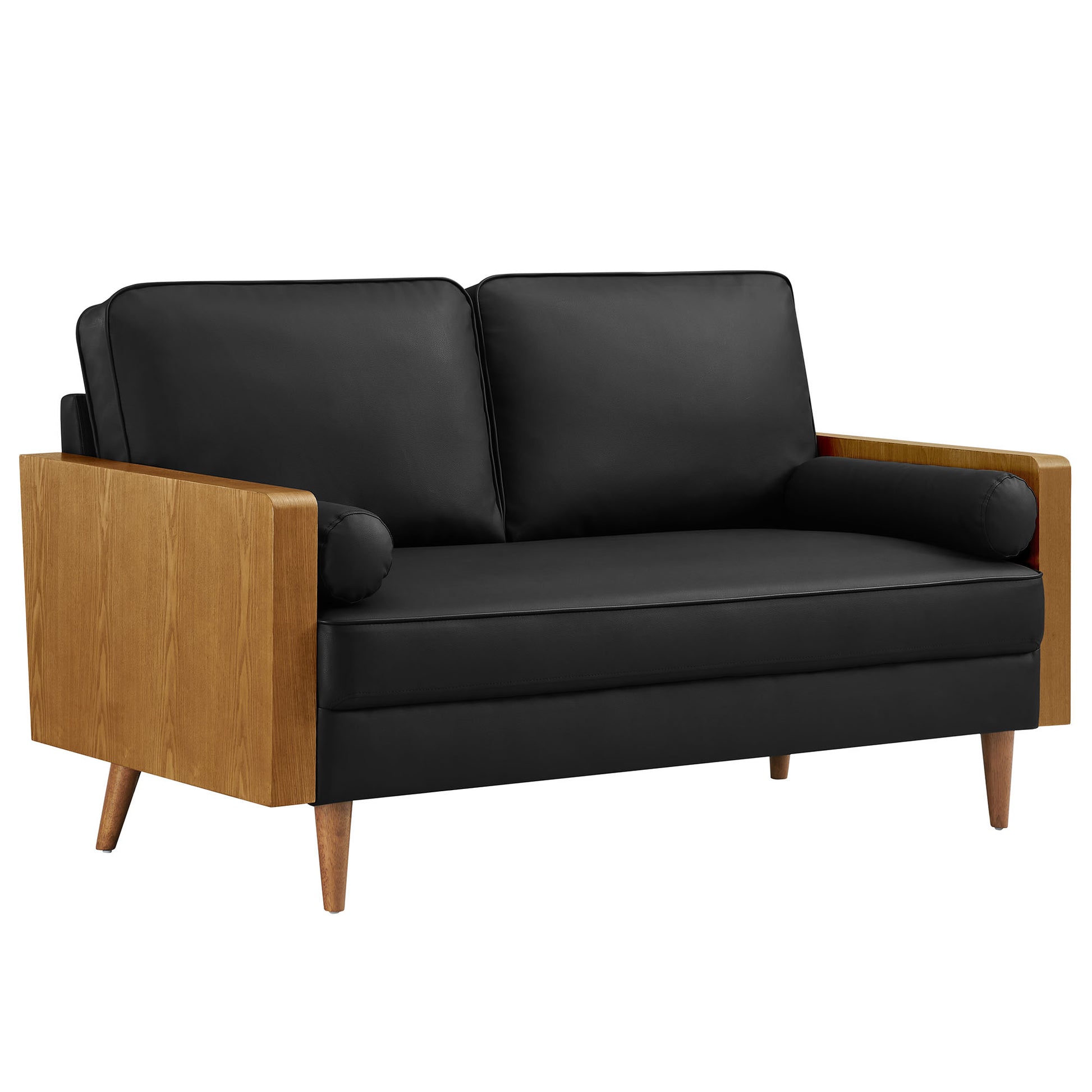 Kellan Vegan Leather Loveseat by Modway | Loveseats | Modishstore - 2