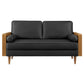 Kellan Vegan Leather Loveseat by Modway | Loveseats | Modishstore - 5