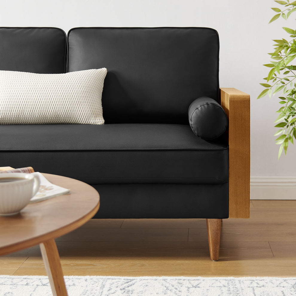 Kellan Vegan Leather Loveseat by Modway | Loveseats | Modishstore - 7