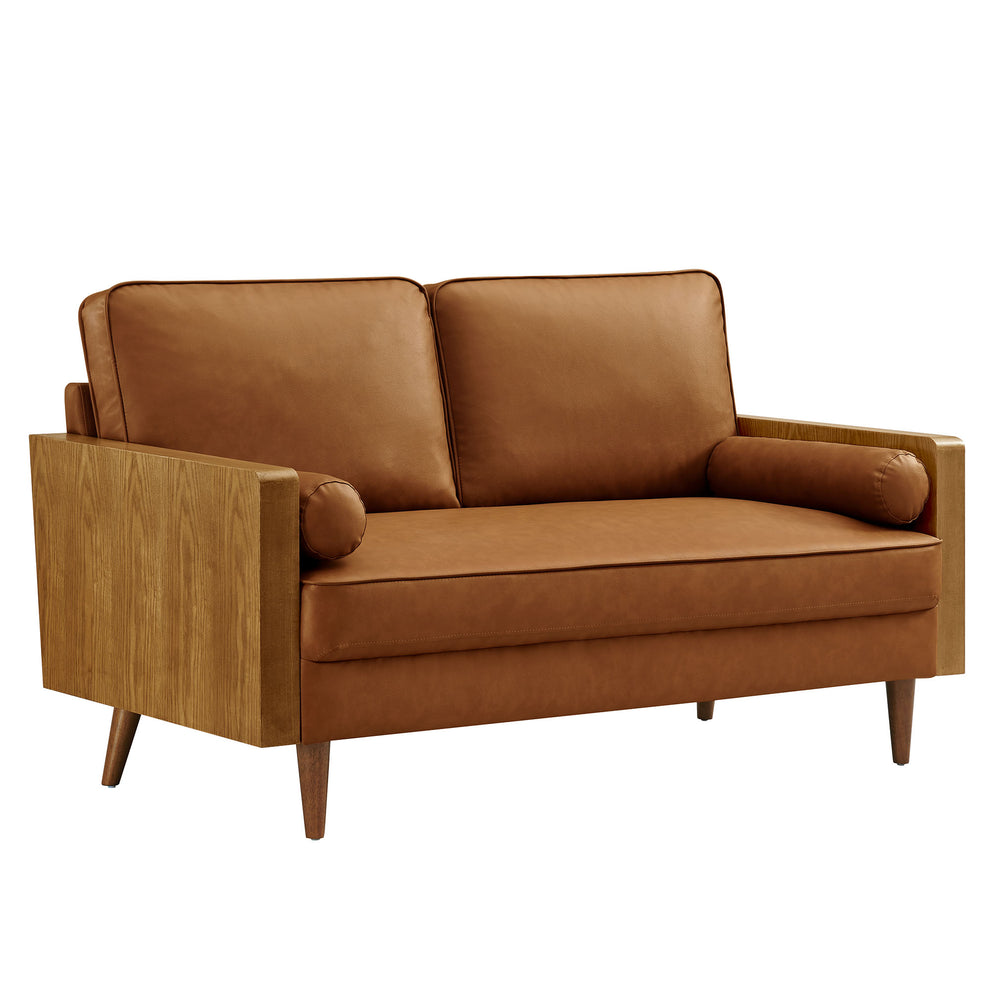 Kellan Vegan Leather Loveseat by Modway | Loveseats | Modishstore - 10