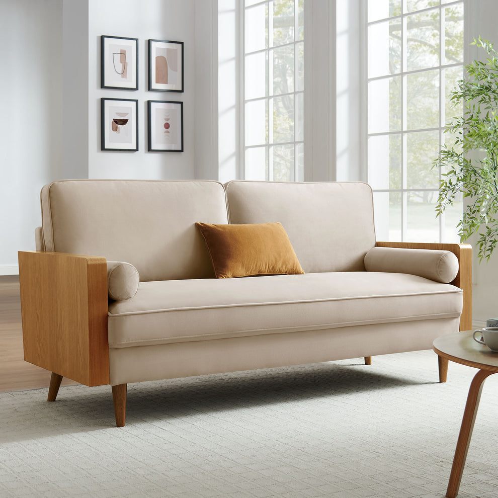 Kellan Performance Velvet Sofa by Modway | Sofas | Modishstore - 16