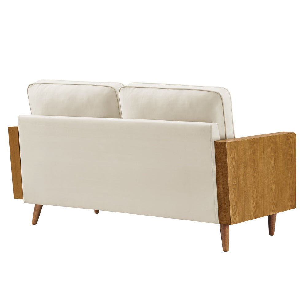 Kellan Performance Velvet Loveseat by Modway | Loveseats | Modishstore - 4