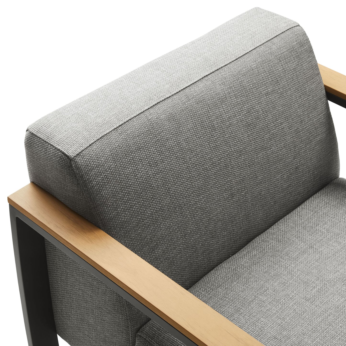 Sauve Outdoor Patio Aluminum and Fabric Armchair by Modway | Armchairs | Modishstore - 6