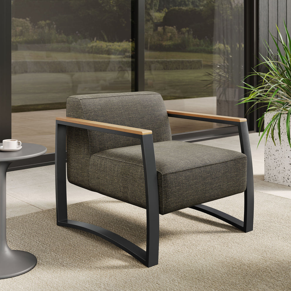 Sauve Outdoor Patio Aluminum and Fabric Armchair by Modway | Armchairs | Modishstore - 16