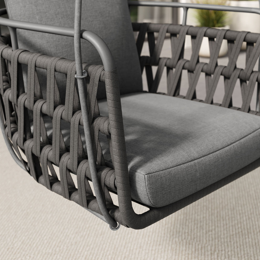 Kaliah Outdoor Patio Aluminum Swing Chair by Modway | Daybeds | Modishstore - 9