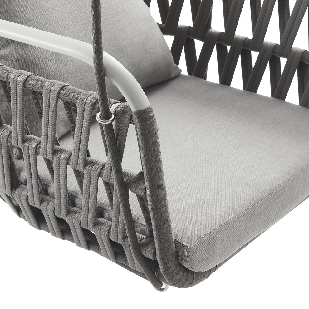 Kaliah Outdoor Patio Aluminum Swing Chair by Modway | Daybeds | Modishstore - 16